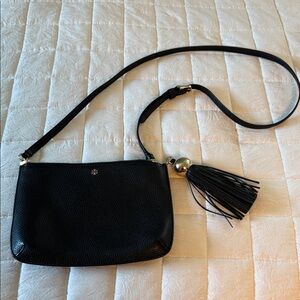 Tory Burch Black Leather Crossbody Bag